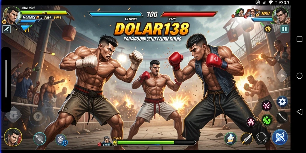 Screenshot DOLAR138 menampilkan aksi pertarungan yang mendebarkan dan karakter yang menarik.