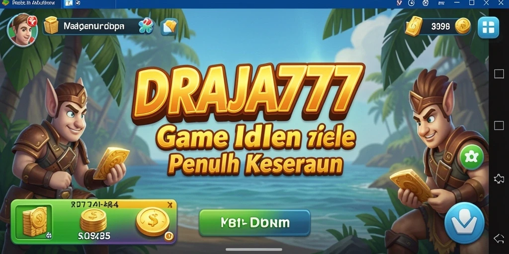 Tampilan gameplay DRAJA777 yang menarik dan mengundang.