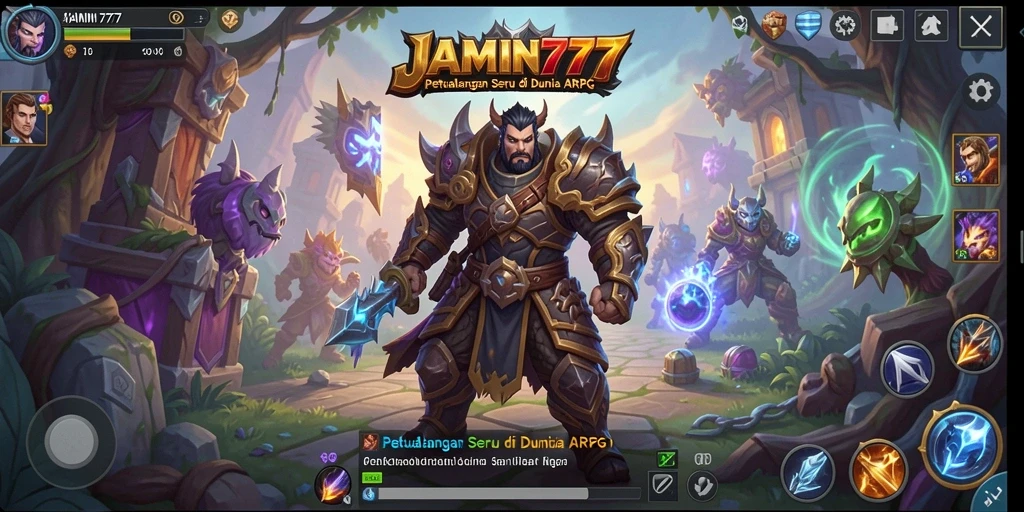 Tampilan permainan menegangkan di dalam <strong>JAMIN777</strong> dengan aksi seru.