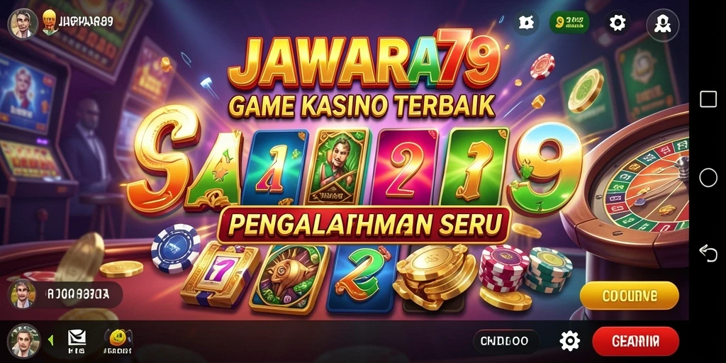Gameplay seru di JAWARA79 dengan berbagai pilihan permainan Kasino.