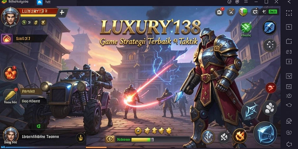 Tampilan gameplay menarik dari LUXURY138 dengan strategi yang mendebarkan.