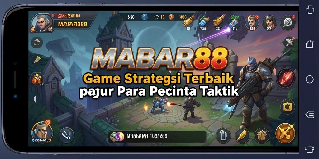 Tampilan gameplay MABAR88 yang menegangkan dan strategis.
