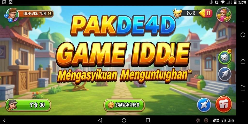 Tampilan gameplay PAKDE4D yang menarik dan interaktif.