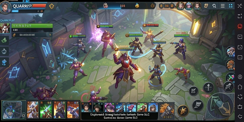 Gameplay menarik dengan strategi SLG yang mendalam.